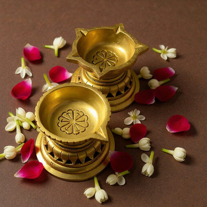 Mandala Art Traditional Diya