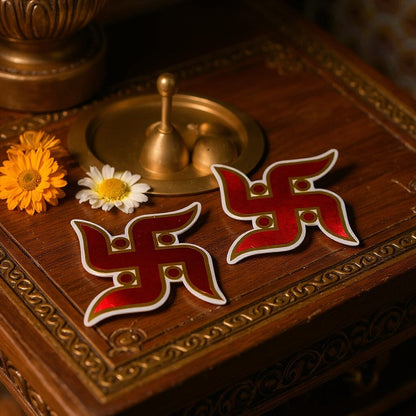 Divine Pooja Stickers(Set of 2)