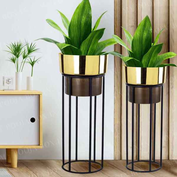 Bronze & Gold Planter