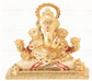 24 K Gold Foil Pearl White Dagdu Sheth Idol