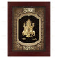 24K Gold Foil Big Ganesha Elite Frame Framed Paintings