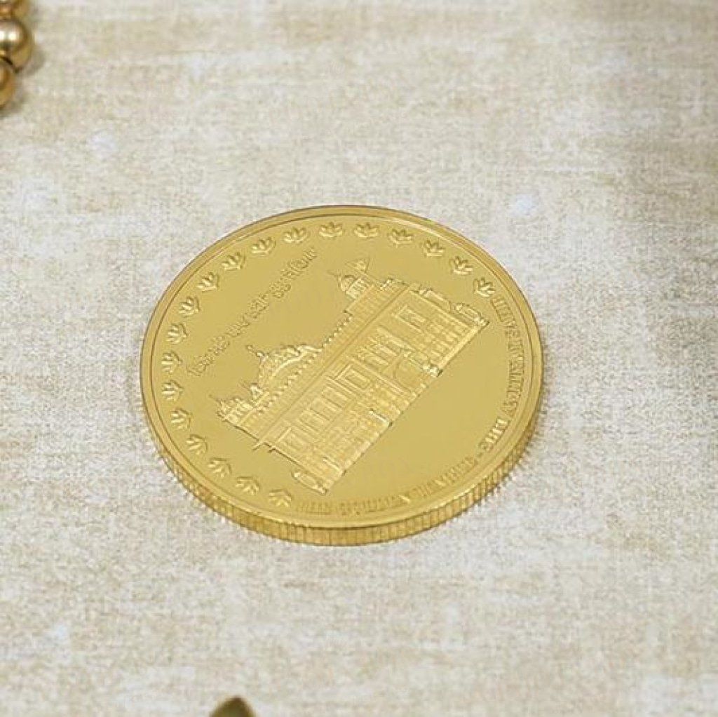 24K Gold Foil Golden Temple Coin & Bar
