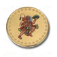 24K Gold Foil Hanumanji Coin & Bar