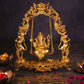 Traditional Brass Jhula Ganesha