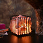 Square Iron Basket Himalayan Salt Lamp