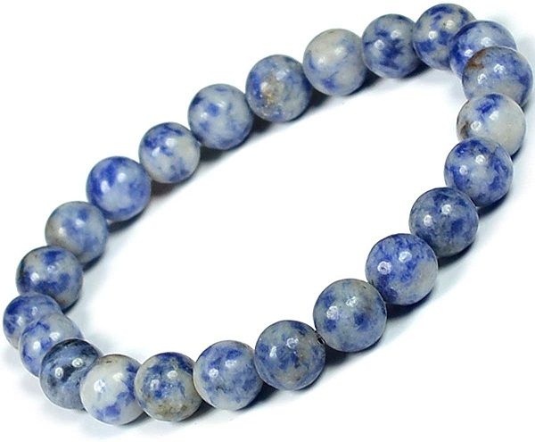 Jewelry: Kidult 731404 sodalite bracelet with 316L steel plate