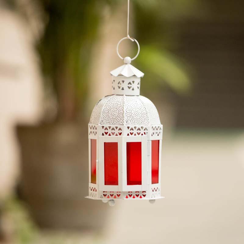 Beautiful Moroccan Hanging Lighting Lantern/Lamp (Set of 3)