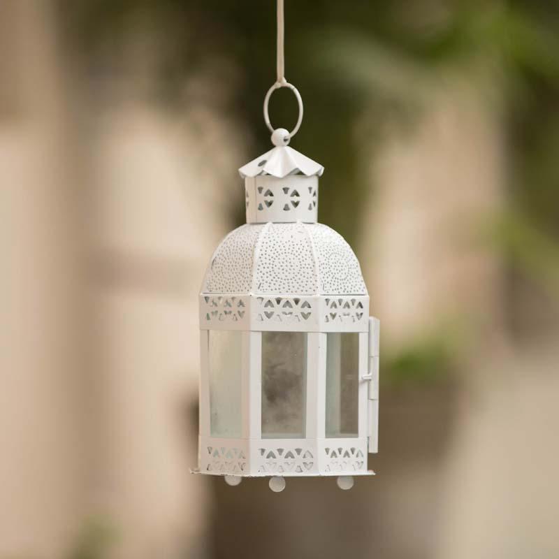 Beautiful Moroccan Hanging Lighting Lantern/Lamp (Set of 3)