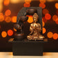 Captivating Lord Buddha Indoor Water Fountain with Four Ancient Vessels