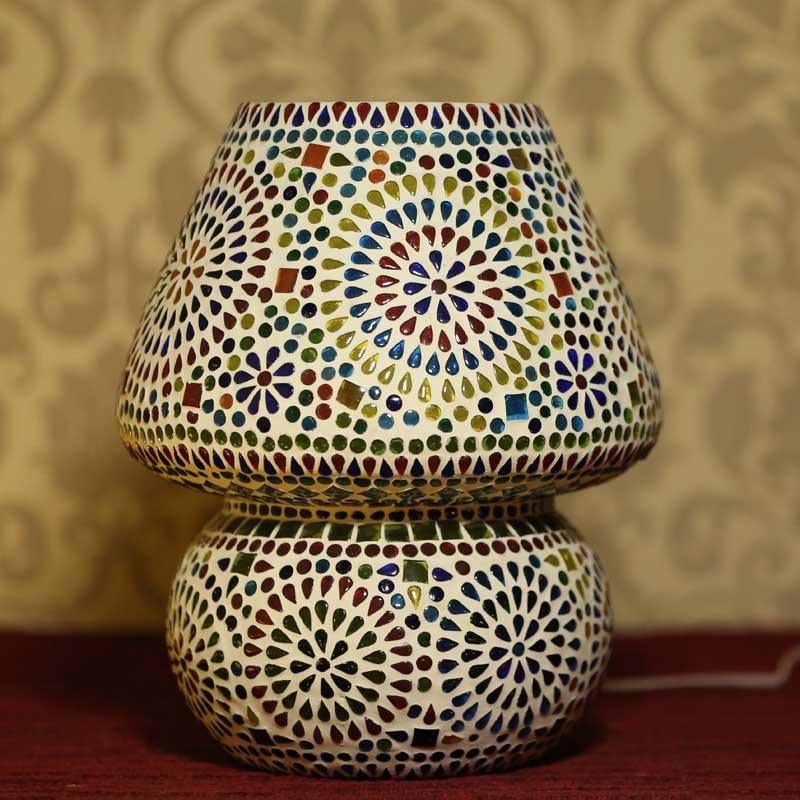Stunning Glass Mosaic Lamp