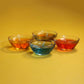 Glass Decorative Gel Diya (Set of 4)