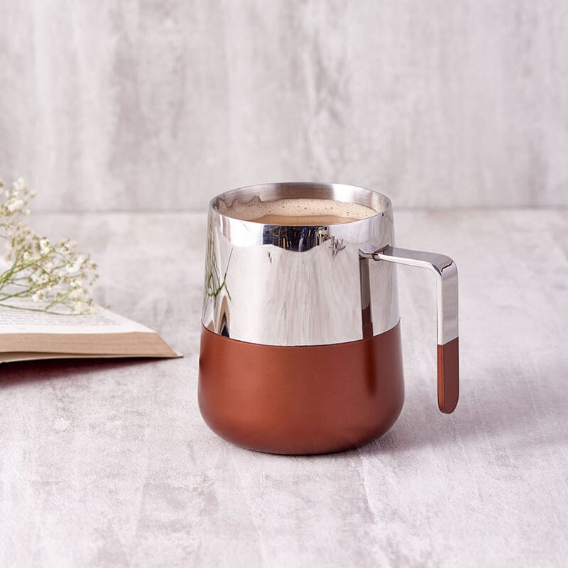 Chromology Mugs (SS & Brass Combo) Set of 2