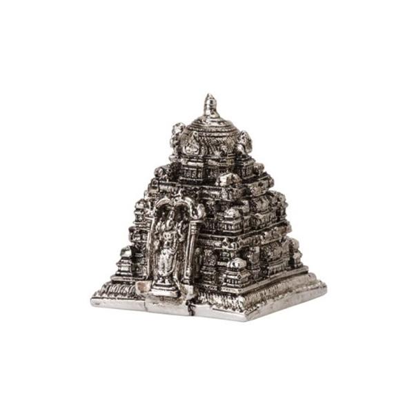 Silver Plated Balaji Temple
