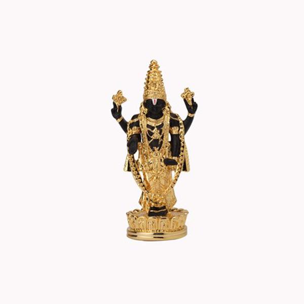 24K Gold Foil Standing Balaji