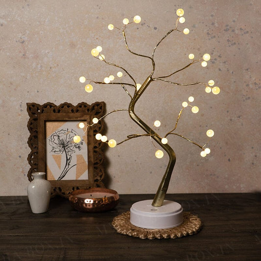 Bonsai Spirit Tree with Pearl Lights Table Lamp | Warm White