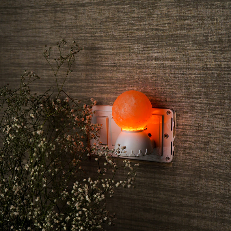 Globe Plug-In Himalayan Salt Lamp