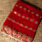 Gorgeous Red Mata Rani Duppata with Latkan