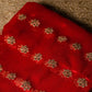 Gorgeous Red Mata Rani Duppata with Latkan