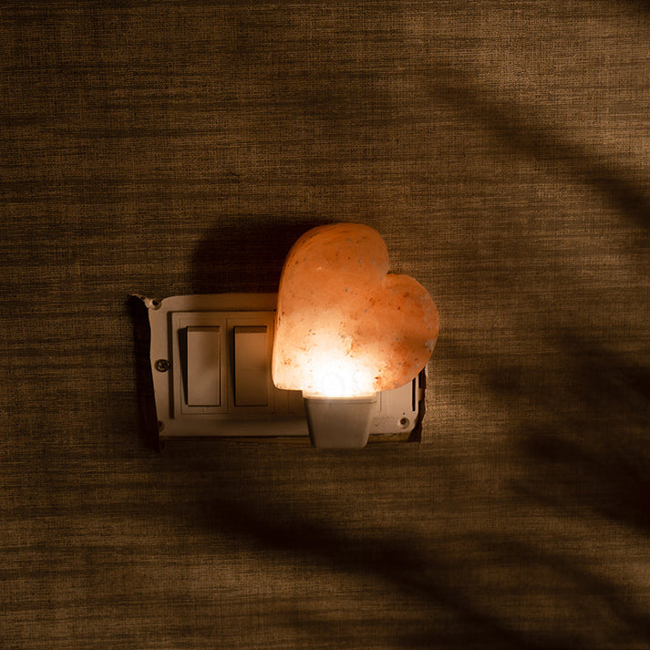 Heart Plug-In Himalayan Salt Lamp