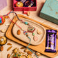Adorable Multicolor Bhaiya Bhabhi Rakhi