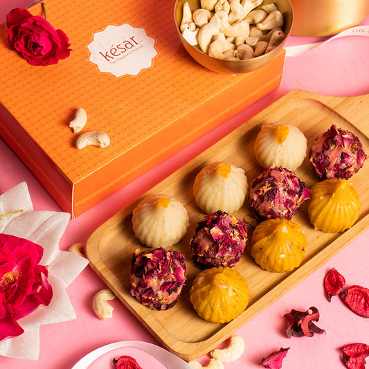 Assorted Modak 12PC Sweet Box for Ganesh Chaturthi