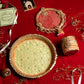 Zinnia Bead Work Karwa Chauth Thali Set
