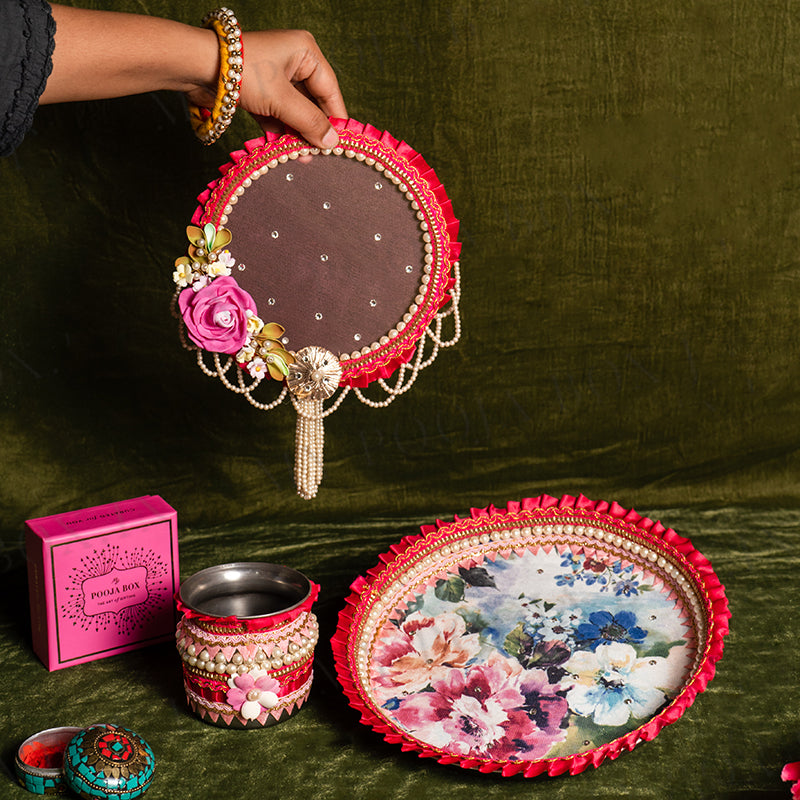 Rosalia Karwa Chauth Thali Set