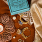 Imposing Meenakari Blue Jhumka