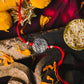 925 Silver Flower Of Life Rakhi