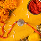 925 Silver Flower Of Life Rakhi