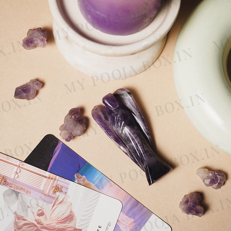 Amethyst Crystal Guardian Angel