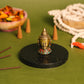 Petite Brass Buddha Incense Holder with Stone Work