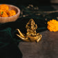 Petite Brass Ganesha Showpiece