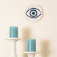 Hand-Painted Evil Eye Fancy Wall Decor Plate