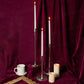 Candle Stand set of 3 Silver