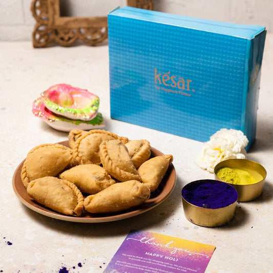 Sugar Free Gujiya 10 Pcs Sweet Box