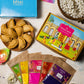 5 Shades Of Herbal Gulaal & 10PC Gujiya Holi Gift Box