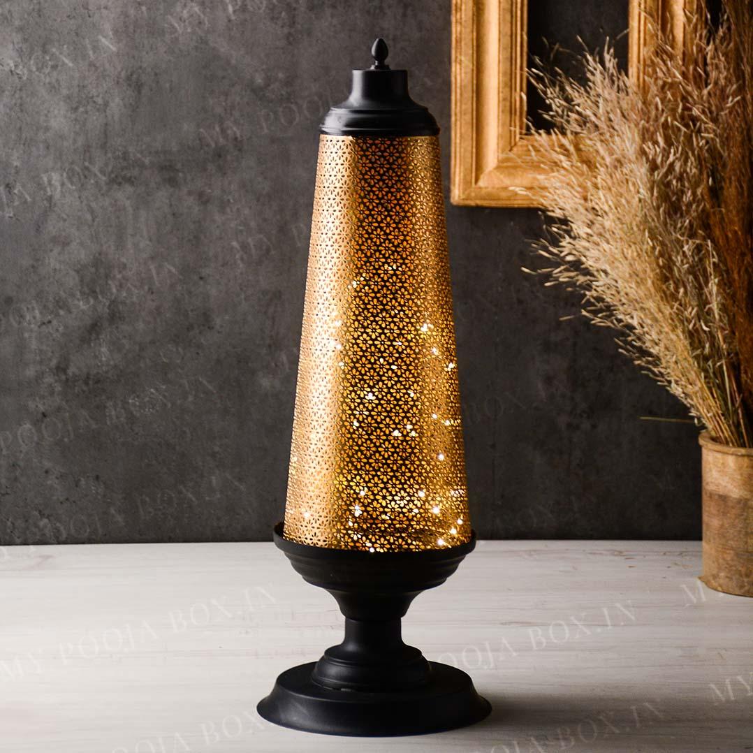 Metal Conical Shade Candle holder