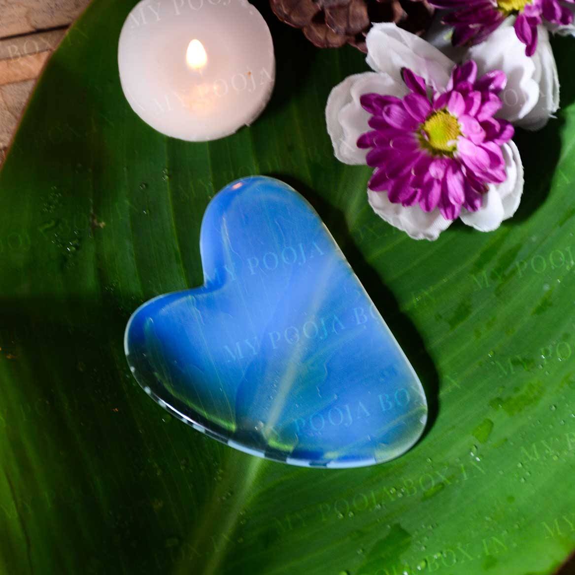Natural Opalite Gua Sha Facial Tool