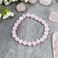 Rose Quartz Crystal Healing Bracelet | Love Stone