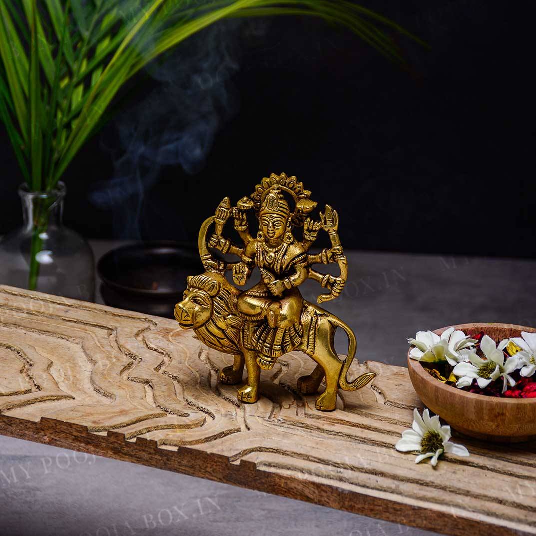 Majestic Mata Rani Brass Murti