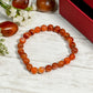 Carnelian Crystal Healing Bracelet for Stability