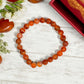 Carnelian Crystal Healing Bracelet for Stability