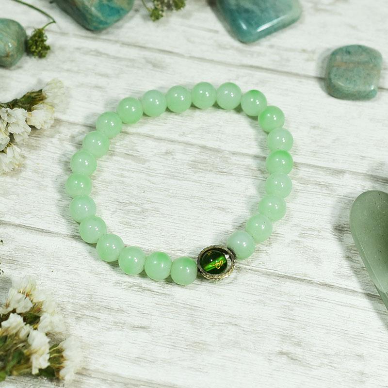 Love Heart Chakra, Aventurine 24 Bead Band/ Bracelet