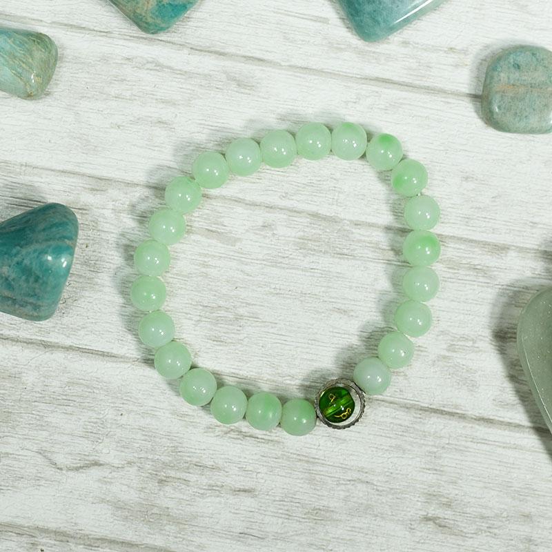 Love Heart Chakra, Aventurine 24 Bead Band/ Bracelet