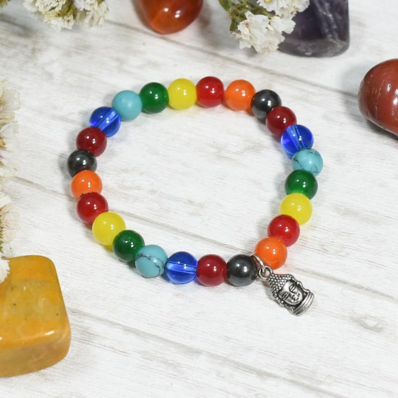 Polychromic Chakra Bracelet