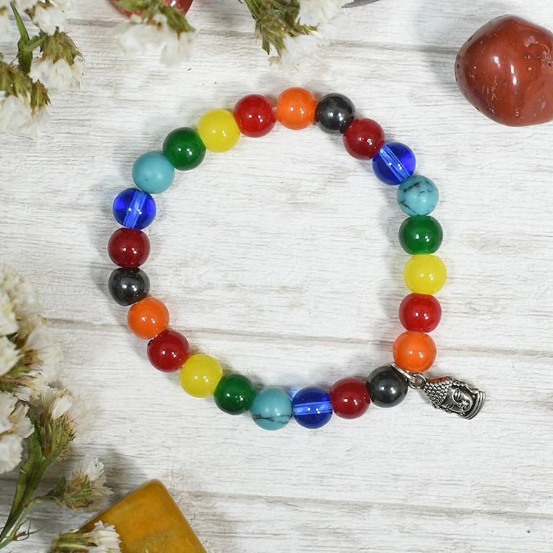 Polychromic Chakra Bracelet