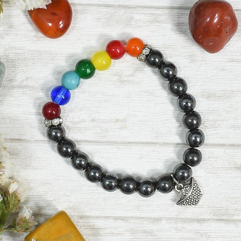 Natural Stone 7 Chakra Bracelet
