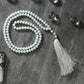 Elegant Pearl Mala with Tassels