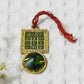 Divine Shri Budh Yantra Pendant with Green Stone